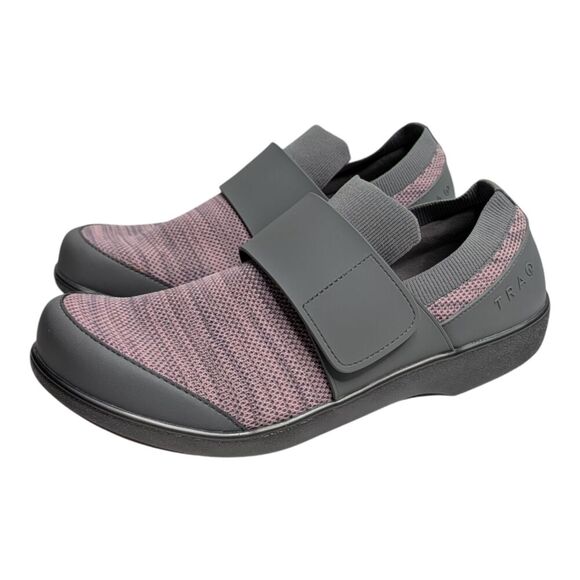 Traq By Alegria Women's Pink Qwik Smart Comfort Walking Shoe Sneaker, 42 (US 11) - Picture 6 of 16